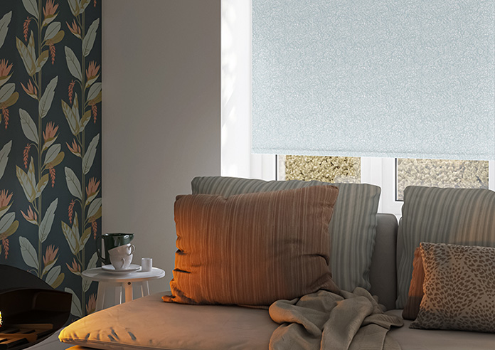 Ditsy Meadow, Eggshell - Twist&Fit Roller Blind - Image 5